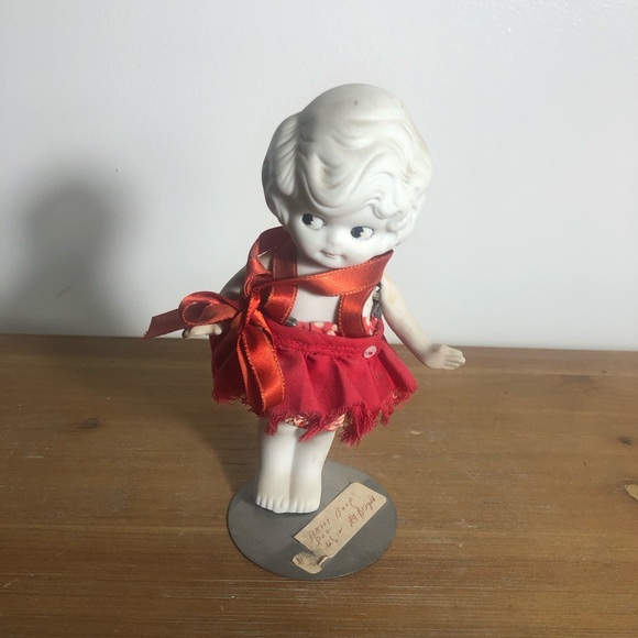 Vintage 1920’s porcelain flapper girl Japan doll - Picture 1 of 5